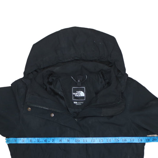 The North Face Women's Black Long Waterproof Parka Coat Size S