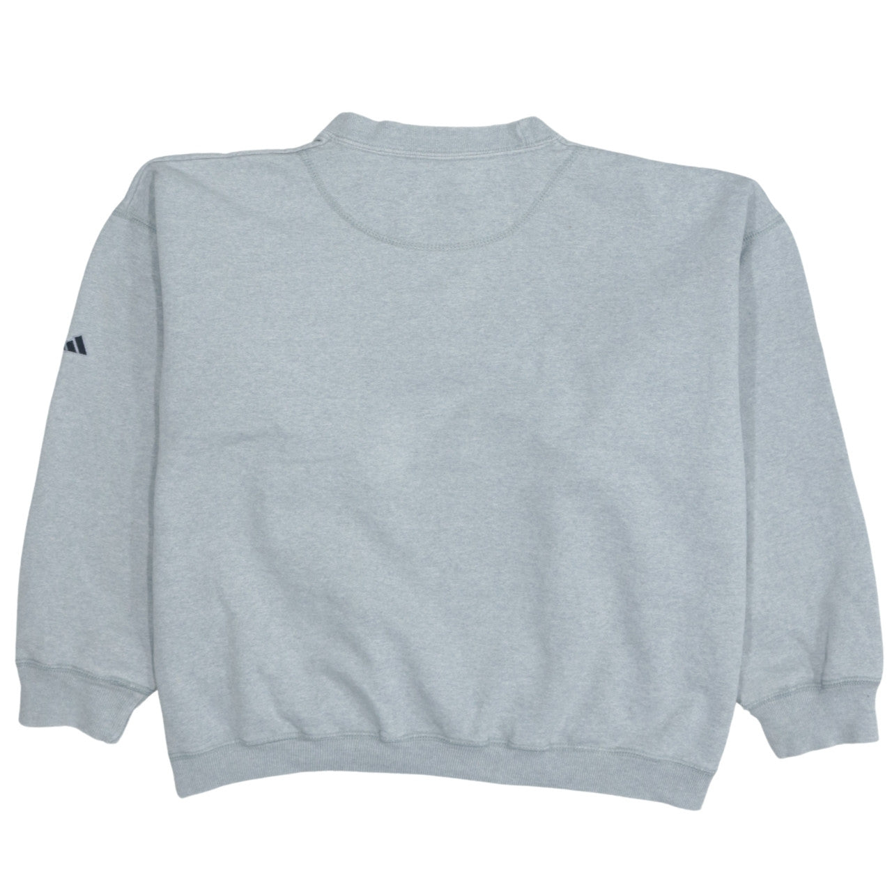 Adidas Women Grey Crew Neck Pullover Sweatshirt Size L
