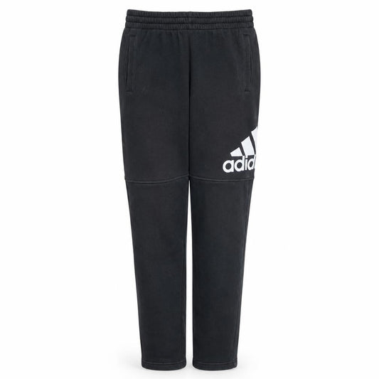 Adidas Boys Black 13-14 Years Jogger Sweatpants with Pockets