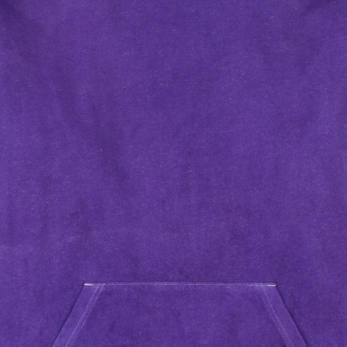 Adidas Womens Purple Pullover Hoodie M Logo Graphic Casual Sweatshirt
