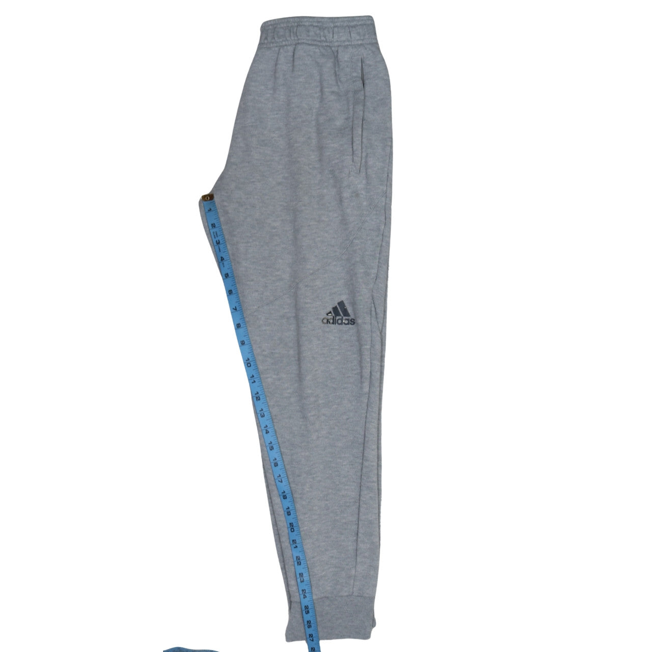 Adidas Men's Grey Regular Fit Sweatpants Size M