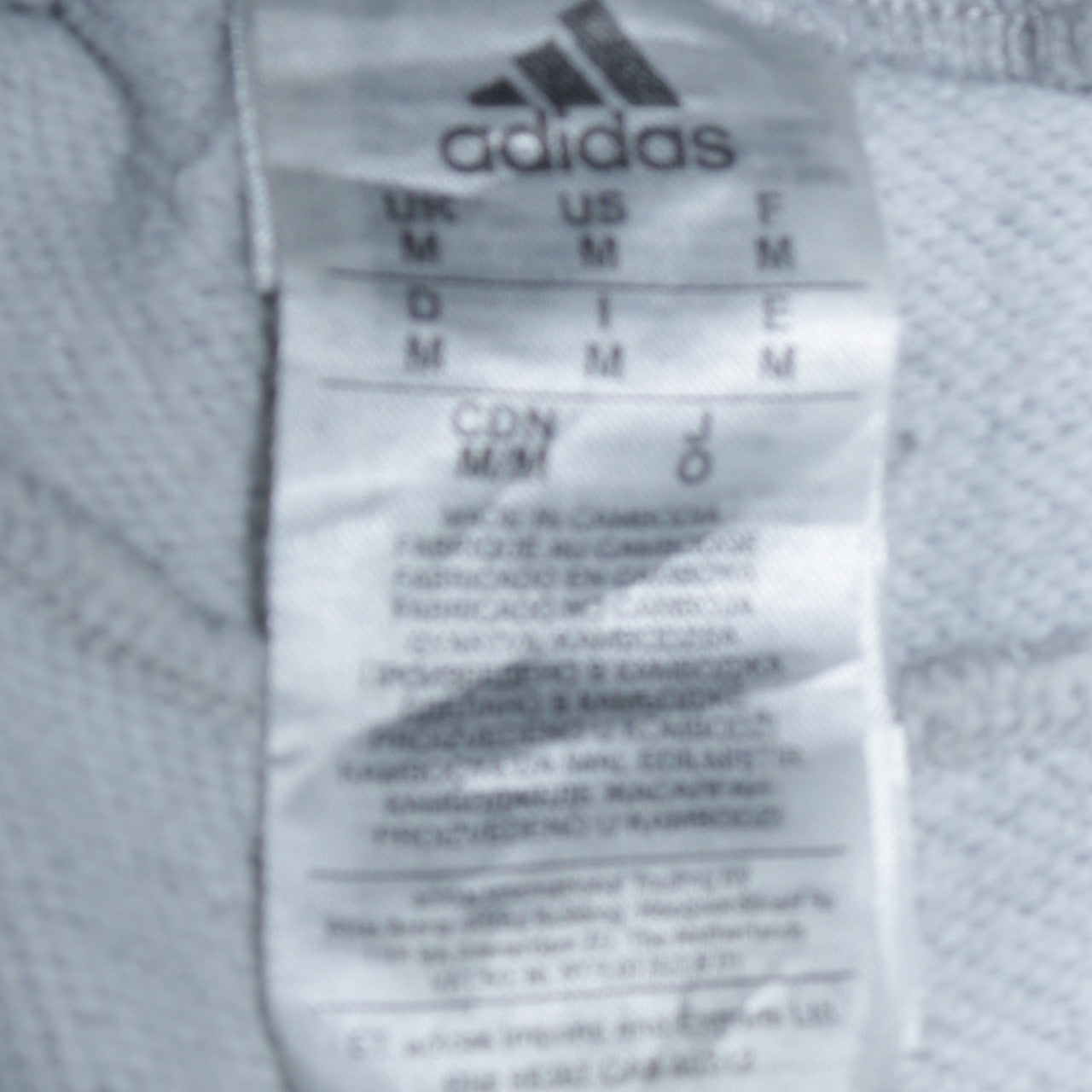 Adidas Men's Grey Regular Fit Sweatpants Size M