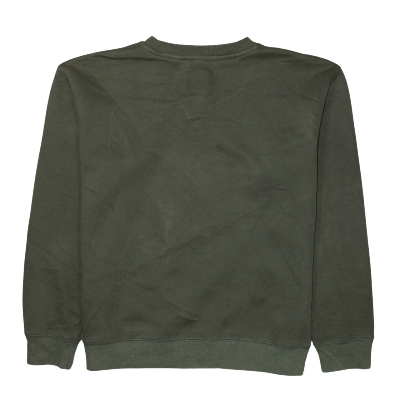 G-Star RAW Men's Green Crew Neck Pullover Sweatshirt L