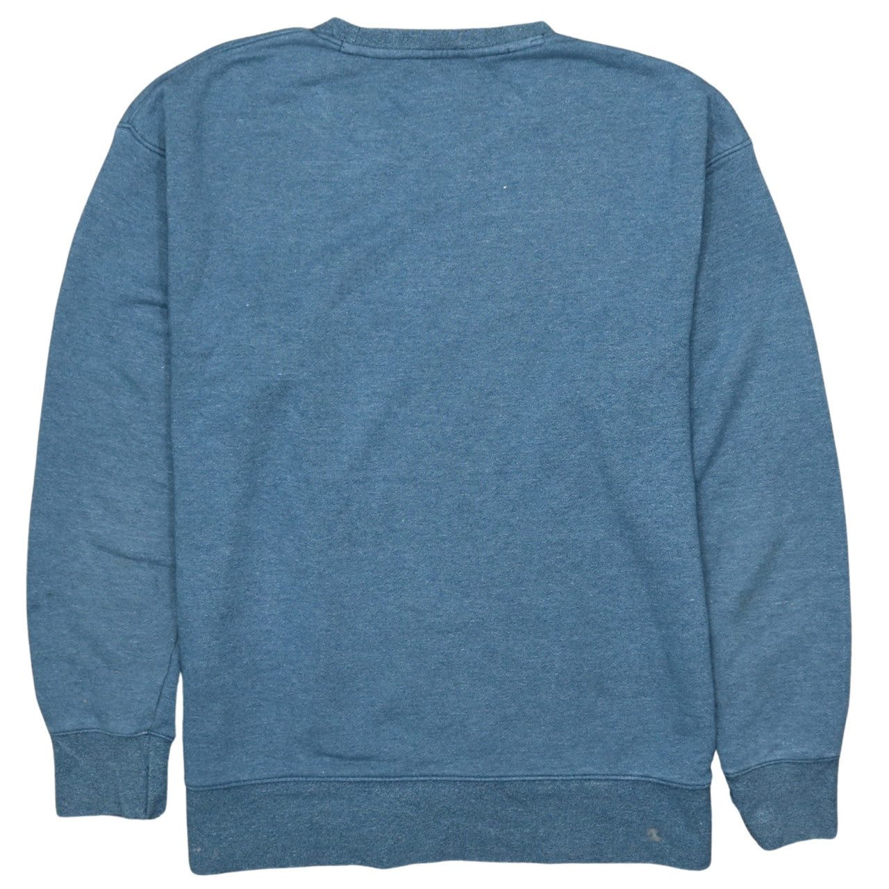 Nike Men's Blue Crew Neck Pullover Sweatshirt L Logo Print