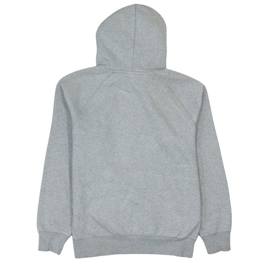 Carhartt Work In Progress Grey Pullover Hoodie Women S Cotton Blend