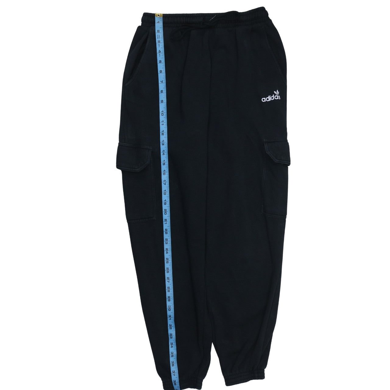 Adidas Womens Black Cargo Jogger Trousers Size 12