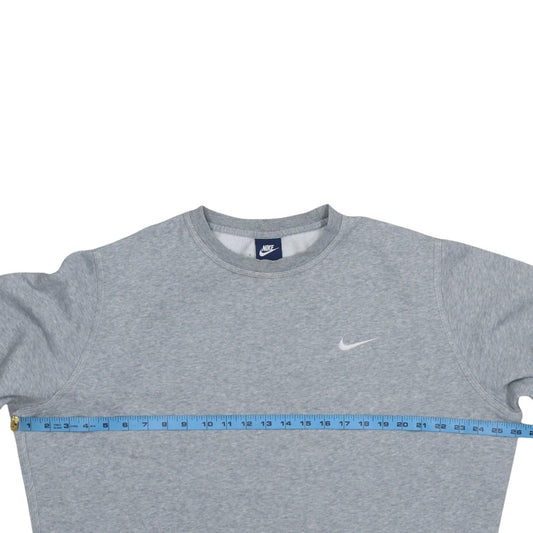 Nike Men's Grey XL Crew Neck Pullover Sweatshirt