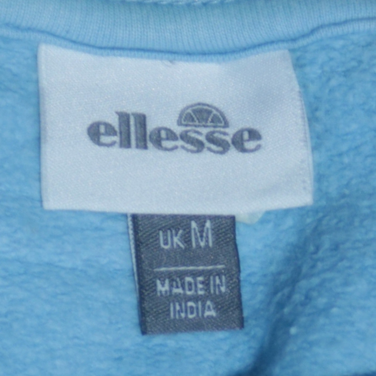 Ellesse Women Blue Crew Neck Pullover Sweatshirt UK M