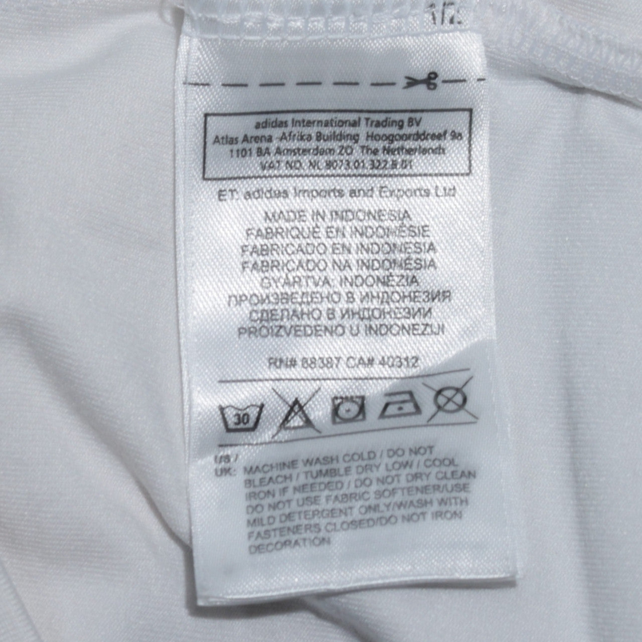 Adidas Womens Black White Full Zip Sweatshirt L Climalite Track Top
