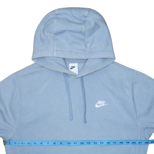 Nike Men's Blue Pullover Hoodie Small Regular Fit Sportswear