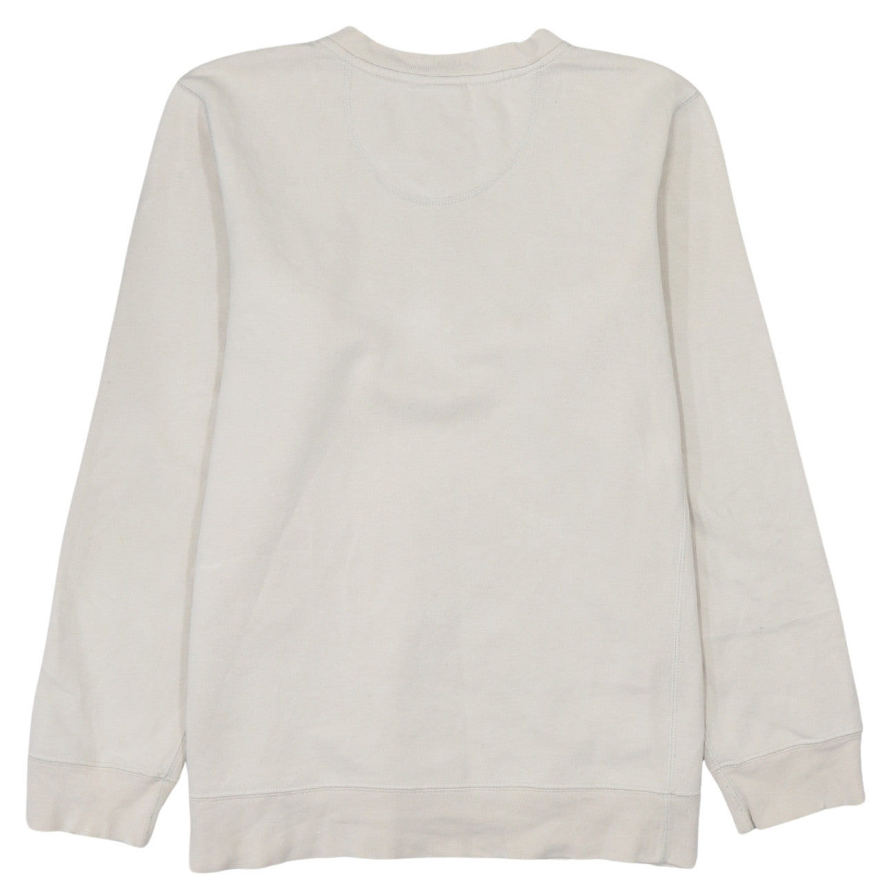 Nike Men's Beige V-Neck Pullover Sweatshirt Size S Sports Style