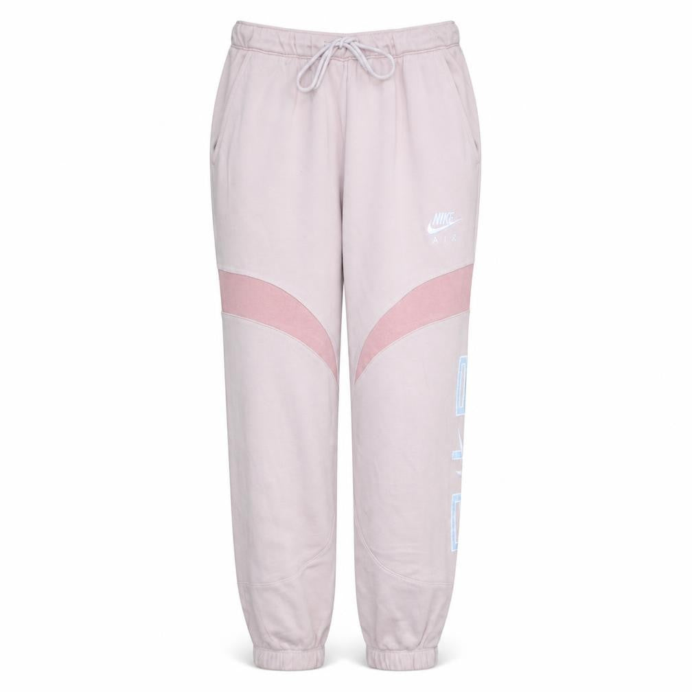 Nike Air Women's Pink Jogger Sweatpants Small Cotton Blend