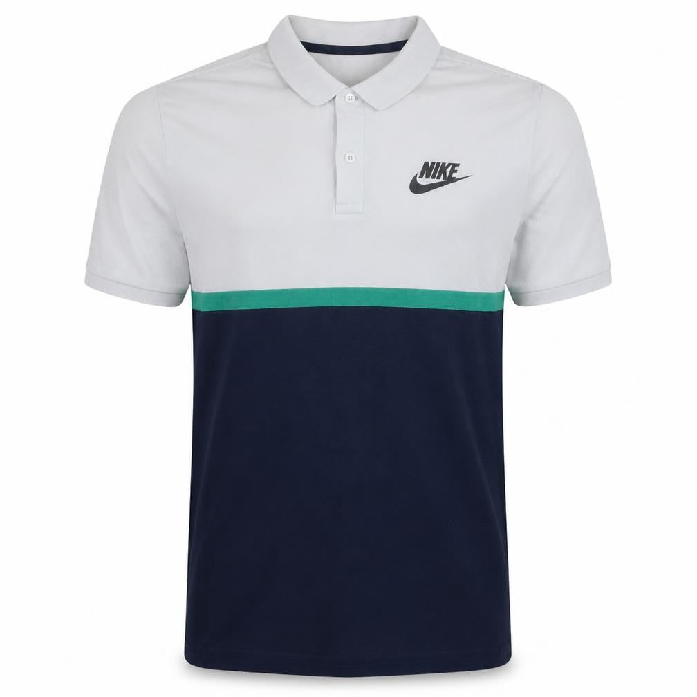 Nike Men's Multicoloured Short Sleeve Polo Shirt Size M Regular Fit