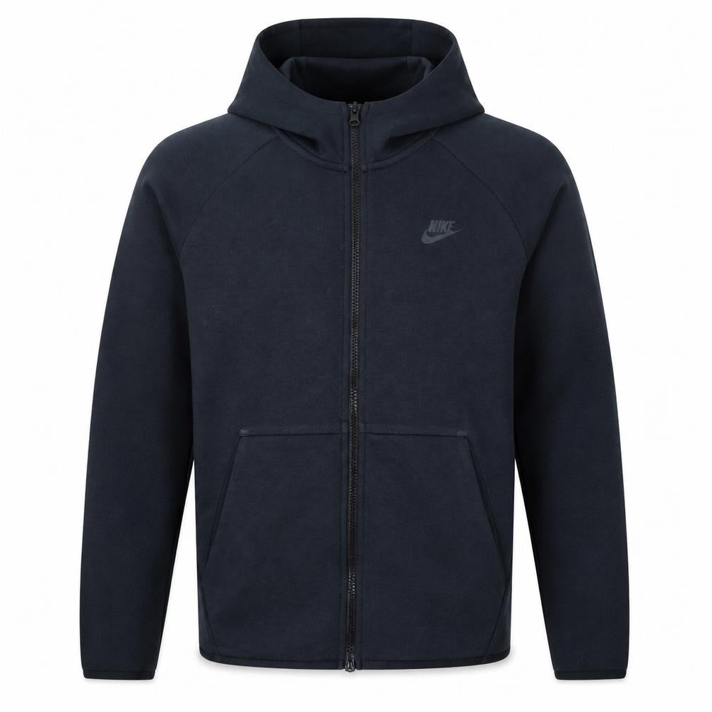 Nike Men's Black Full Zip Hoodie Sweatshirt Size M Regular Fit