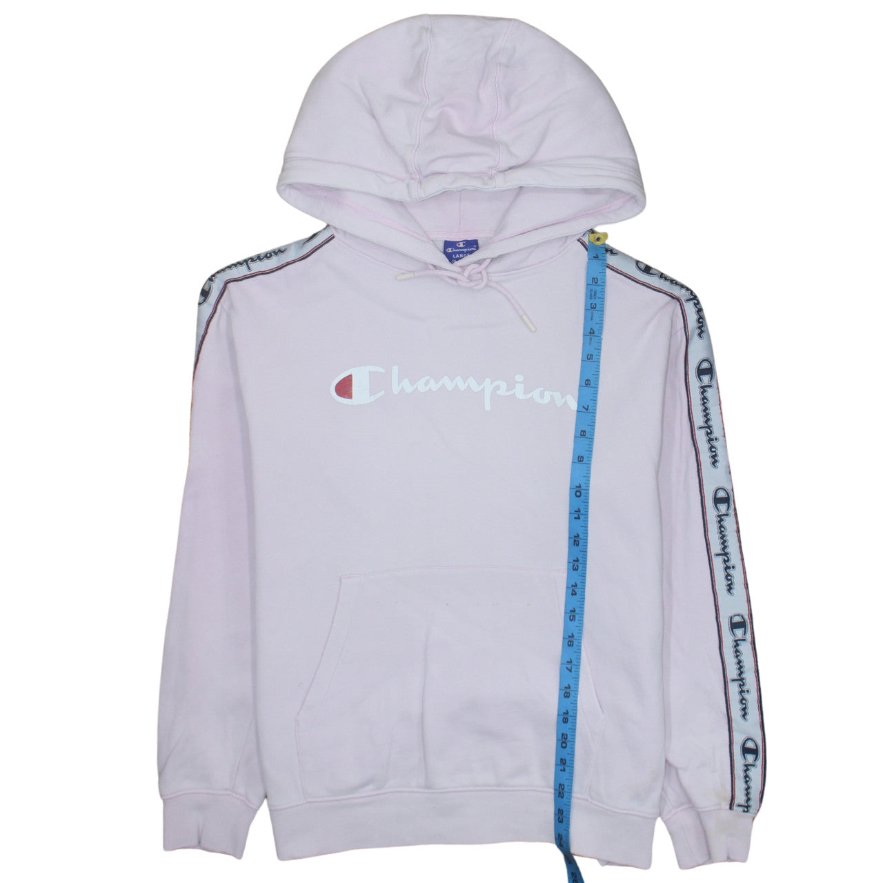 Champion Womens Pink Large Pullover Hoodie