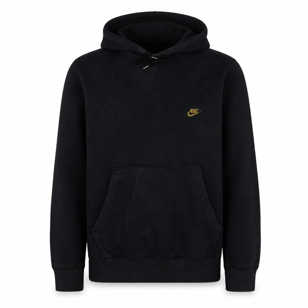 Nike Men's Black Pullover Hoodie Medium Fleece Sportswear