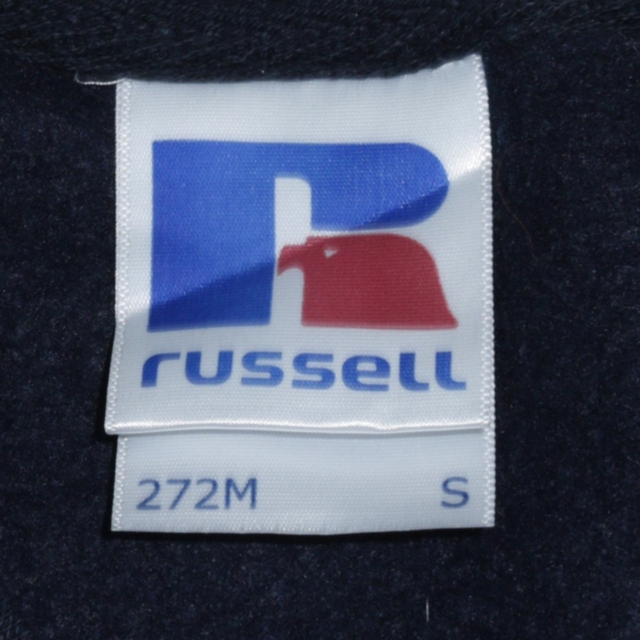 Russell Men's Black V-Neck Pullover Sweatshirt S Embroidered Davis Cup Logo