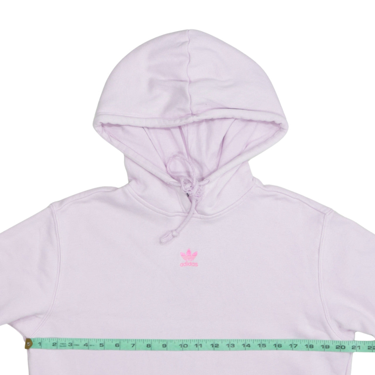 Adidas Womens Lilac Hoodie Medium Pullover Hooded Sweatshirt