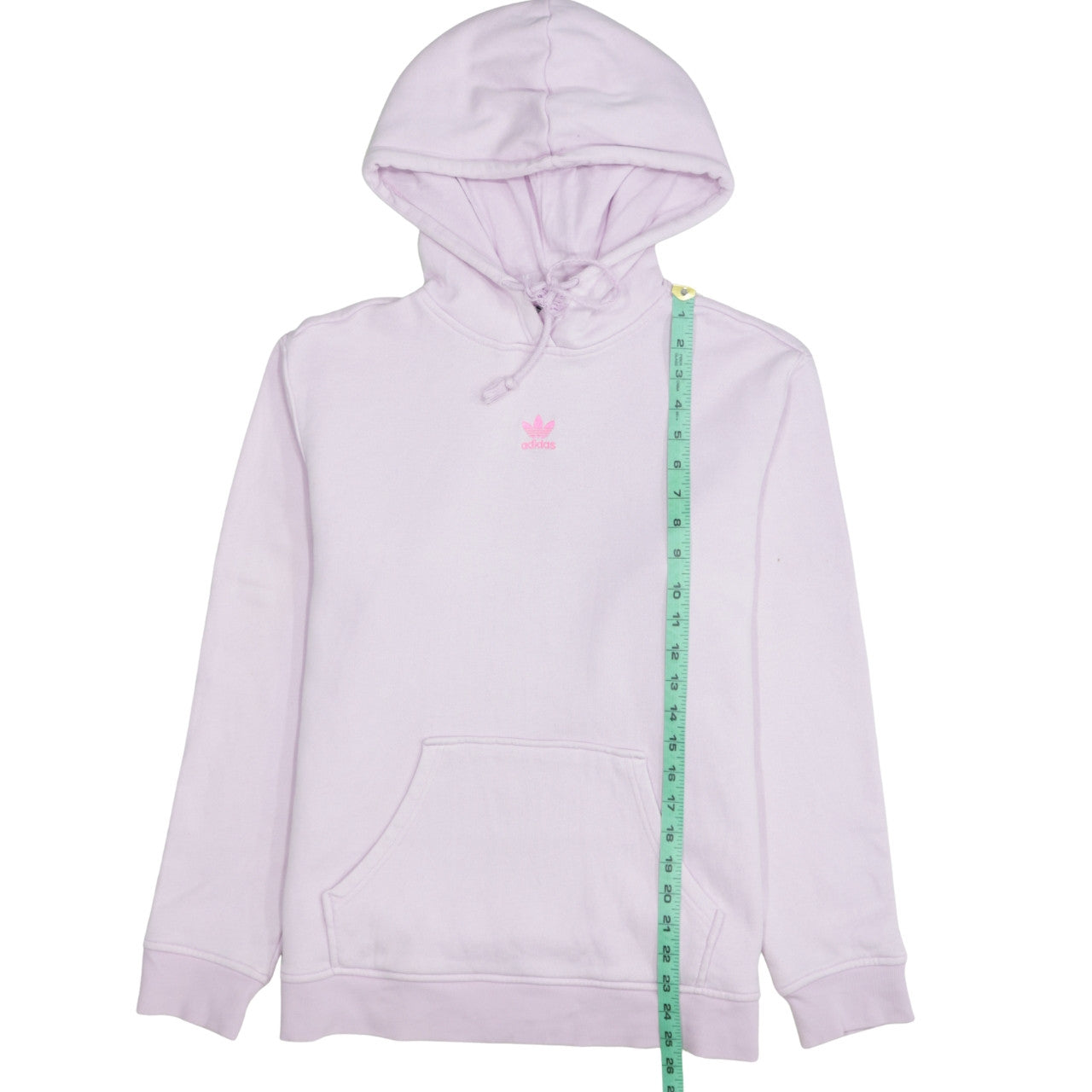 Adidas Womens Lilac Hoodie Medium Pullover Hooded Sweatshirt