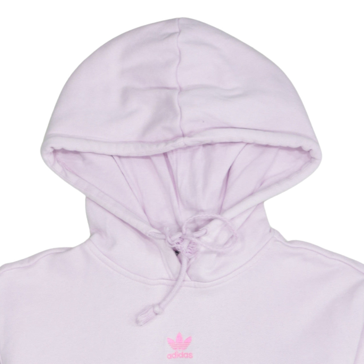 Adidas Womens Lilac Hoodie Medium Pullover Hooded Sweatshirt