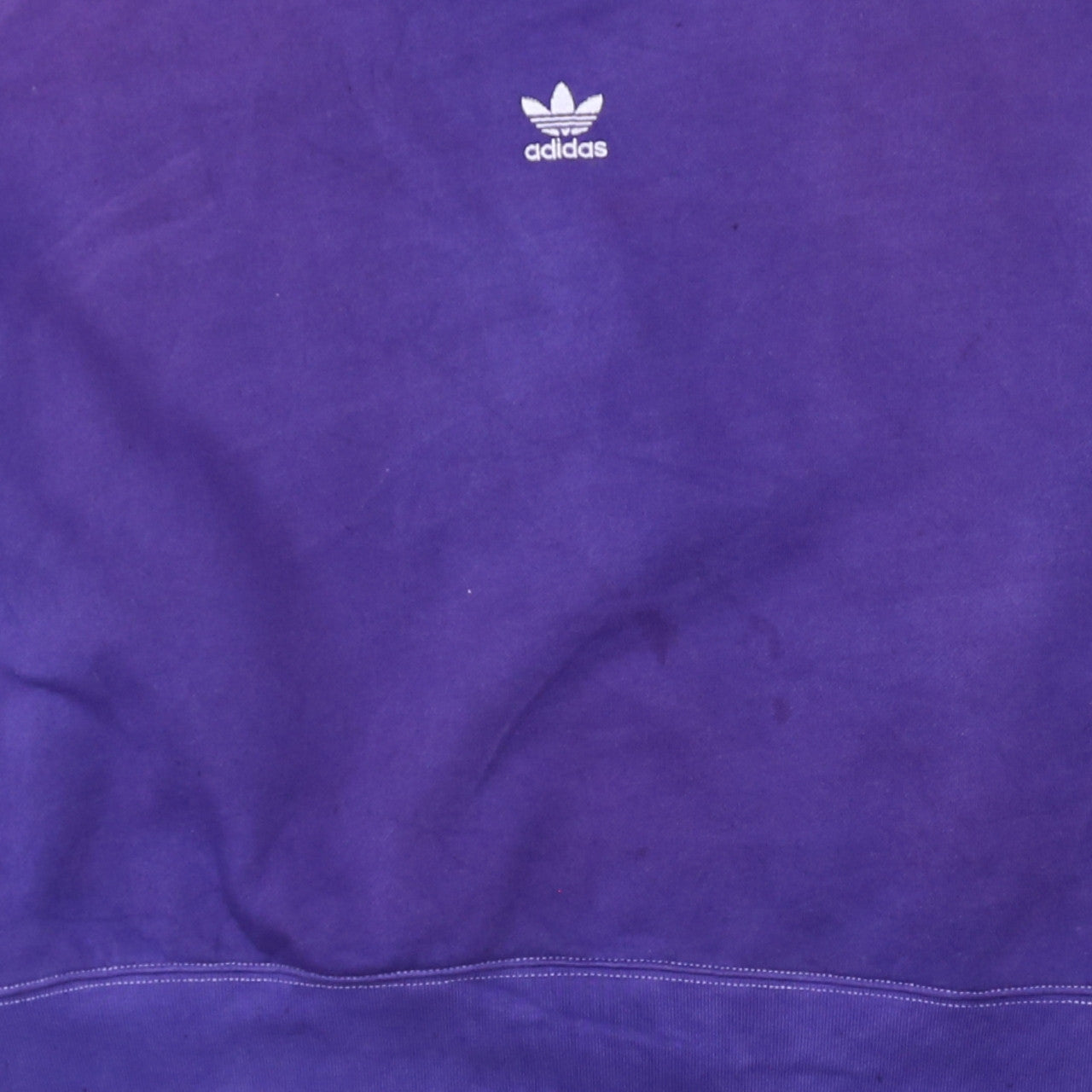 Adidas Women Purple Crew Neck Pullover Sweatshirt Size 12