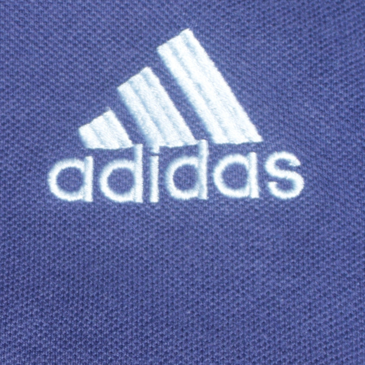 Adidas Men's Blue Short Sleeve Polo Shirt Size M