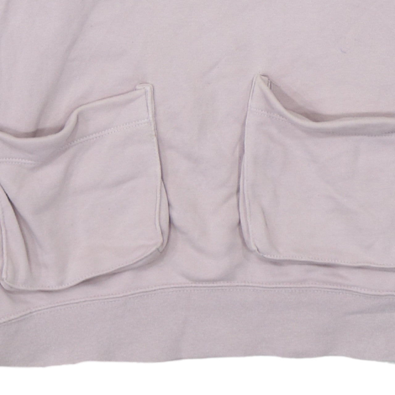 Nike Women’s Beige XS Pullover Hoodie with Drawstring & Kangaroo Pockets