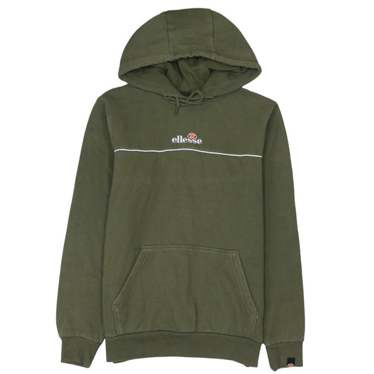 Ellesse Men's Green Pullover Hoodie Size S Regular Fit Logo