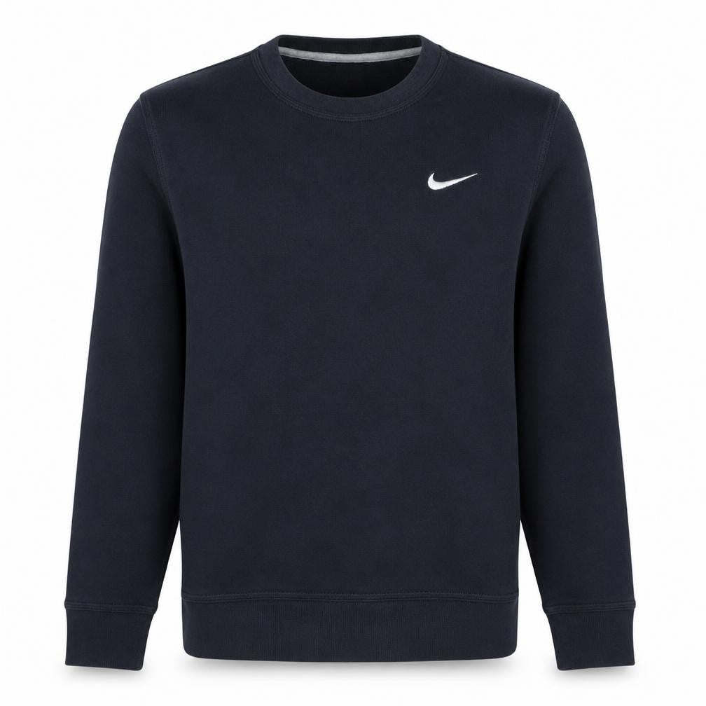 Nike Men's Black Small Crew Neck Pullover Sweatshirt