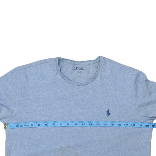 Ralph Lauren Men’s Blue Cotton Crew Neck Short Sleeve T-Shirt M