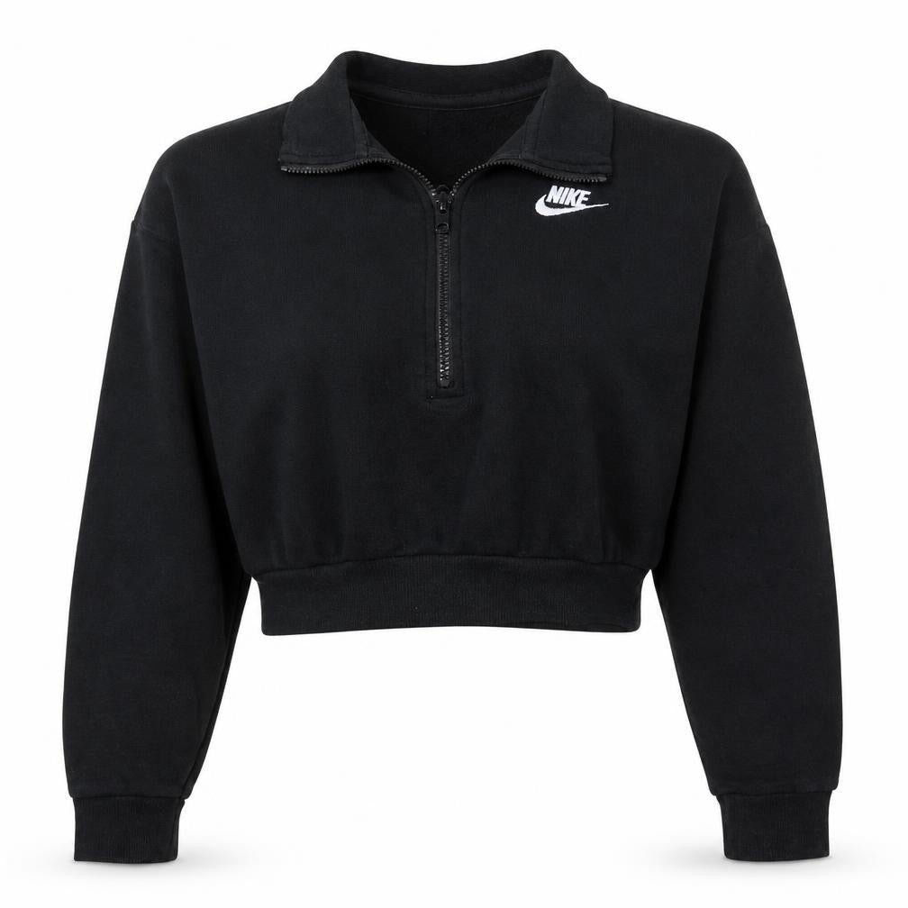 Nike Women's Black XS 1/2 Zip Pullover Sweatshirt