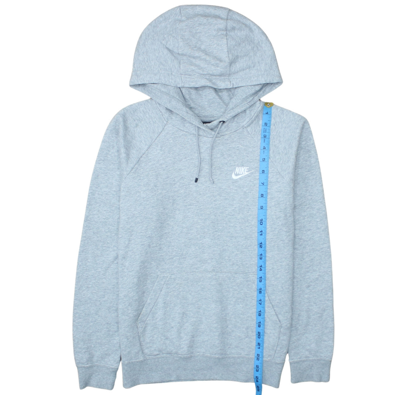 Nike Men's Grey Pullover Hoodie Small Regular Fit Sportswear