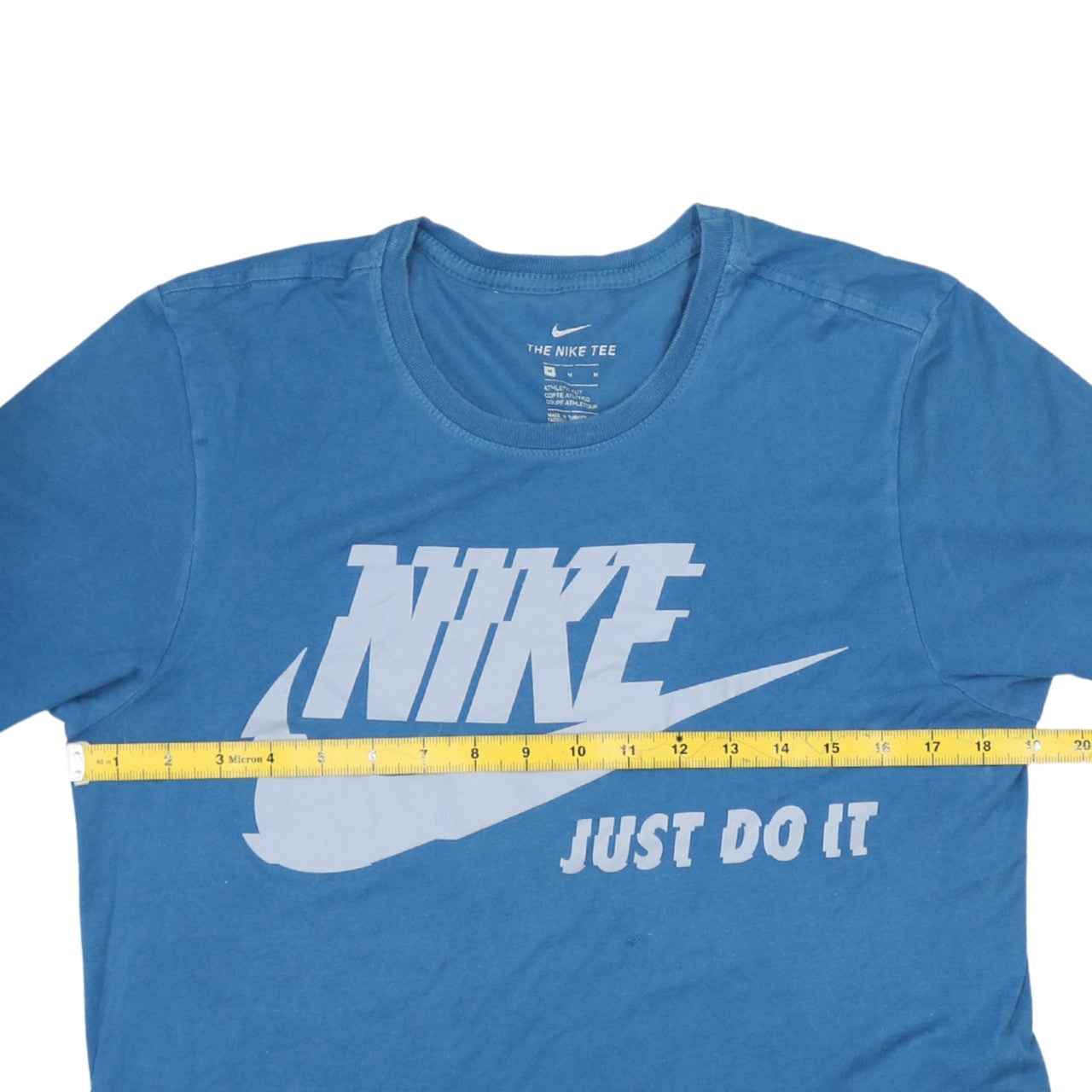 Nike Men's Blue Just Do It Graphic Athletic Fit T-Shirt M