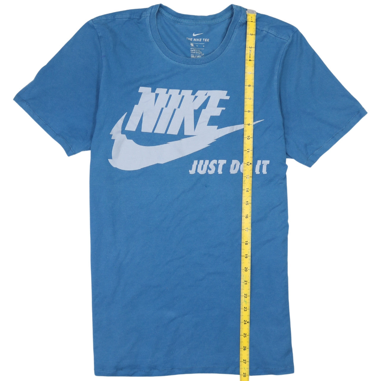Nike Men's Blue Just Do It Graphic Athletic Fit T-Shirt M