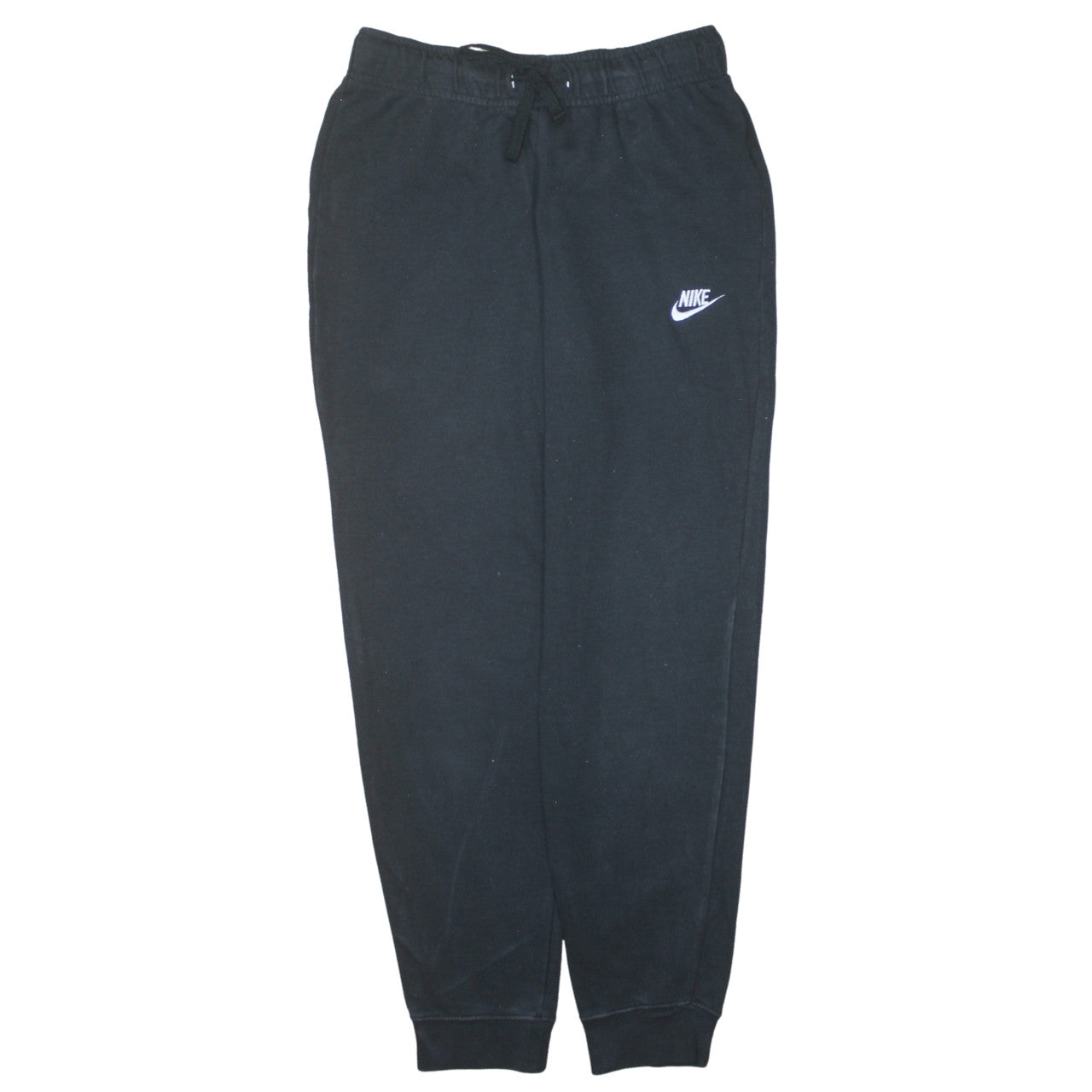 Nike Men’s Black Fleece Sweatpants Small Regular Fit Tapered Joggers