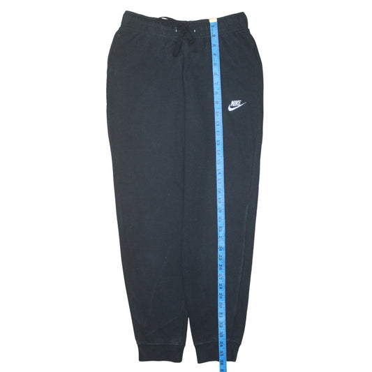 Nike Men’s Black Fleece Sweatpants Small Regular Fit Tapered Joggers