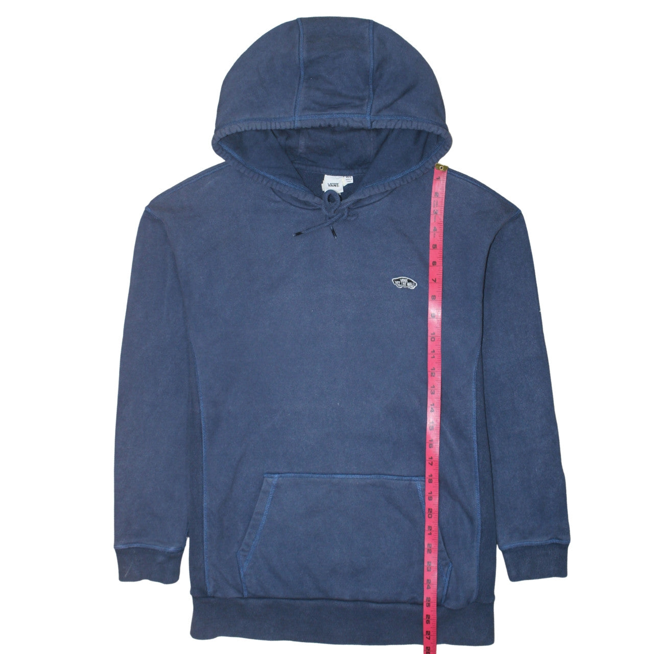 Vans Men's Blue Pullover Hoodie XS Regular Fit Cotton Blend
