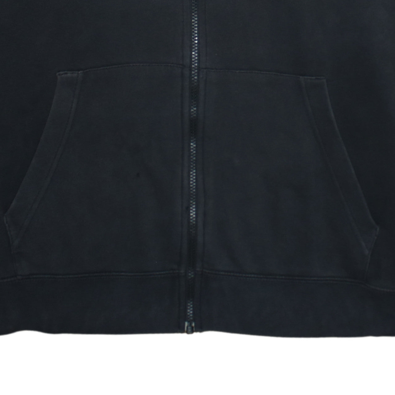 Nike Men’s Black XL Full Zip Hoodie Just Do It Graphic Hooded Sweatshirt