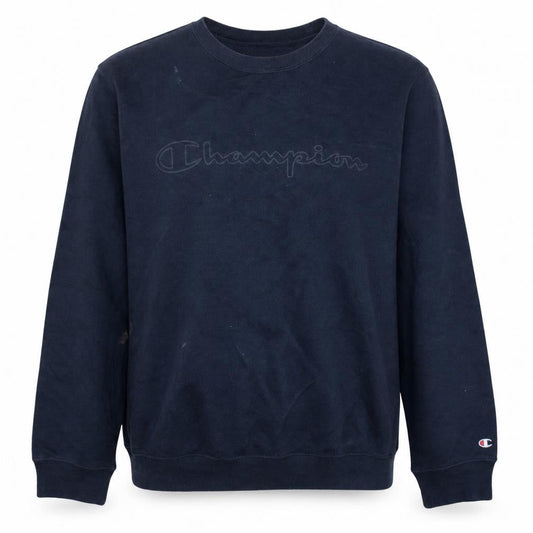 Champion Mens Blue XL Pullover Crew Neck Sweatshirt