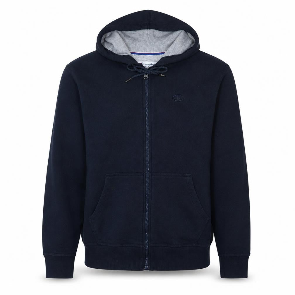 Champion Men's Blue Full Zip Hoodie Small Regular Fit