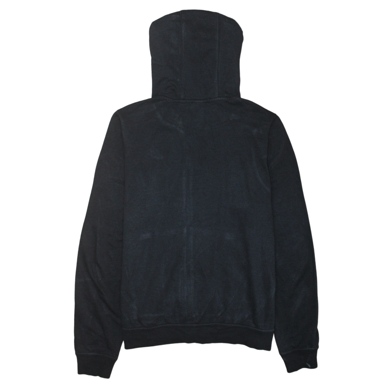 Nike Men's Black Full Zip Hoodie Size M Fleece Hooded Sweatshirt