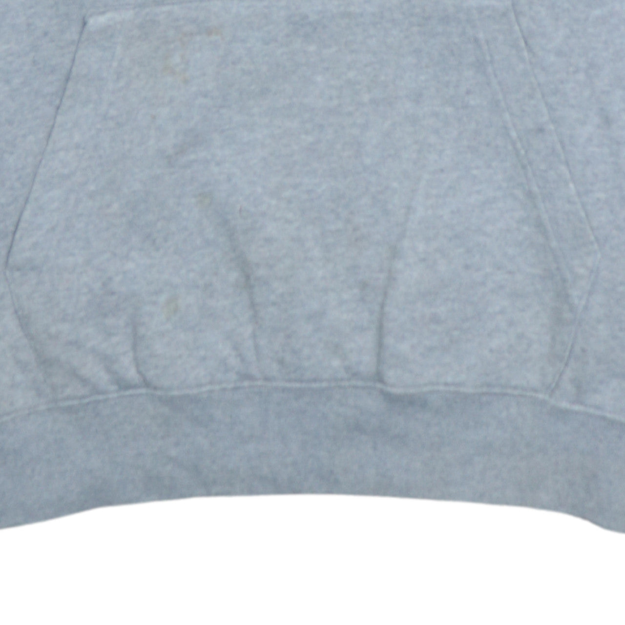 Nike Mens Grey Pullover Hoodie M Regular Fit Fleece Sweatshirt