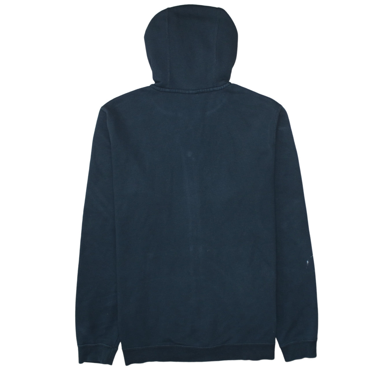 Nike Men's Black Full Zip Hoodie L Cotton Blend Sportswear