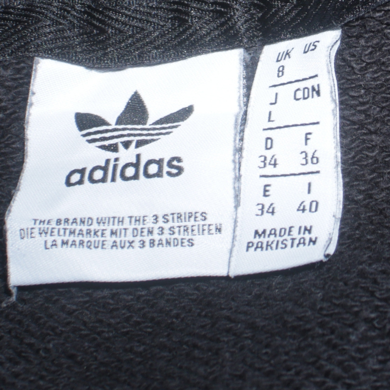 Adidas Womens Black Size 8 Pullover Hoodie Sweatshirt