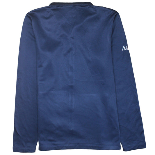 Nike Men's Blue Full Zip Sports Sweatshirt Size S