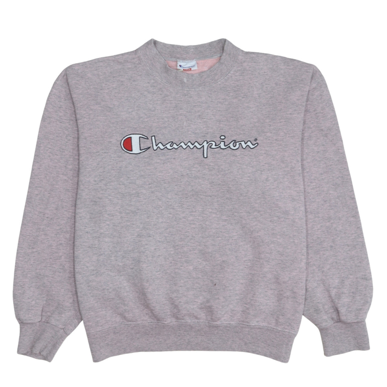 Champion Womens Grey Medium Crew Neck Pullover Sweatshirt