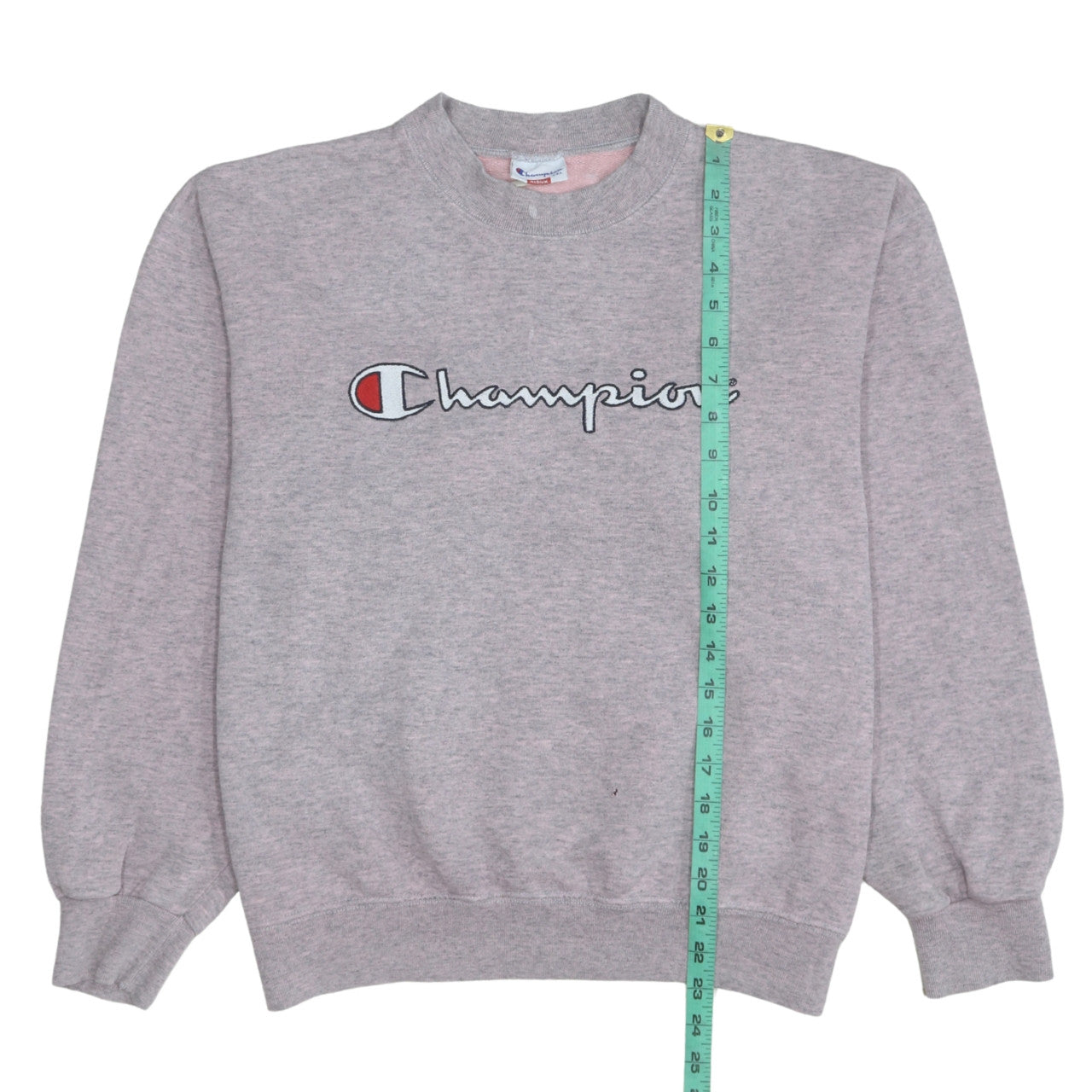 Champion Womens Grey Medium Crew Neck Pullover Sweatshirt