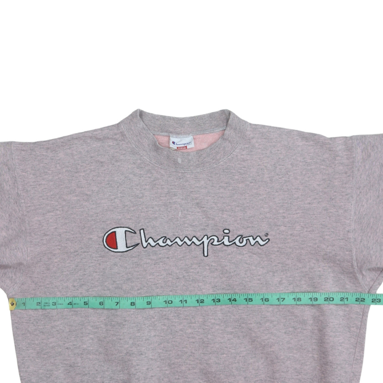 Champion Womens Grey Medium Crew Neck Pullover Sweatshirt