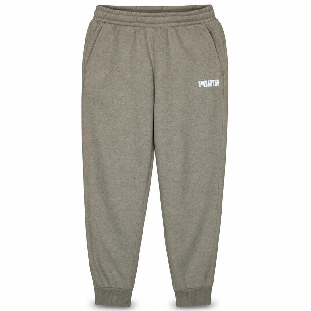 Puma Men's Grey Jogger Sweatpants M Regular Fit Activewear Trousers