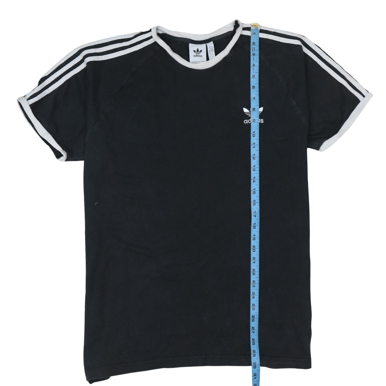 Adidas Men's Black Short Sleeve Crew Neck T-Shirt XL Classic Logo Tee